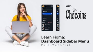 Dashboard Sidebar Menu  Figma Master Class [upl. by Quartana870]