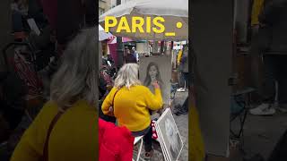 The artists of Place du Tertre SacréCœur Basilica  Montmartre 🇫🇷 Paris [upl. by Edholm]