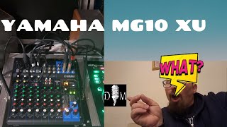 Yamaha MG10Why you need a mixer [upl. by Laitselec]