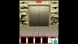 100 Doors X  Level 41  Walkthrough 100 Doors X  Solution of the Level 41 [upl. by Eanat]