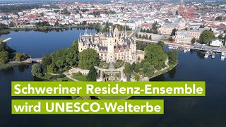 Historischer Tag für Schwerin UNESCO nimmt Residenzensemble in die Welterbeliste auf [upl. by Eural]