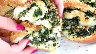 Spinach Feta Wreath [upl. by Nanoc]