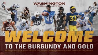 Washington 🏈 Report  Full Analysis of Washington Football Team 2021 Draft Class  ALL 🔟 Players ​ [upl. by Ahsilem627]