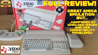 A500 Mini Full Review ALL Games Played  Great Amiga Emulation BUT Marred by WHDLOAD Issues [upl. by Mailliwnhoj297]