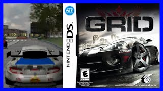 Race Driver Grid Gameplay Nintendo DS [upl. by Eocsor]