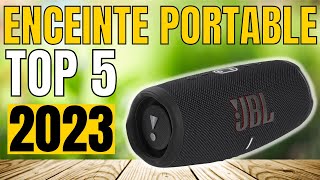 TOP 5  Meilleure Enceinte Portable 2023 [upl. by Balfour]