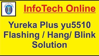 Yureka Plus yu5510 Flash with Script in fastboot mode [upl. by Bengt947]