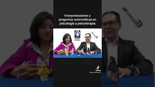 Interpretaciones y preguntas automáticas en psicología y psicoterapia [upl. by Ainatnas]