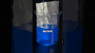 🪄 Crea COBRE e HIDRÓGENO con este sencillo experimento 🧪 quimica short divulgacion [upl. by Sullecram891]