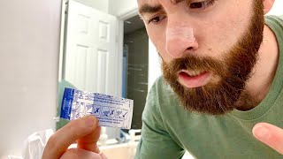 Breathe Right Nasal Strips Review [upl. by Ayotahc]