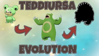 How to Evolve Teddiursa  Ursaluna  Pokemon Legends Arceus [upl. by Ellenwahs]