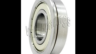 RIF518 ZZ Flanged Shielded Bearing 18quotx516quotx964quot Miniature Bearing [upl. by Olvan]