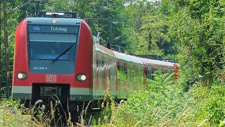 Verschiedene Züge bei Ebersberg Oberbayern [upl. by Vanden]