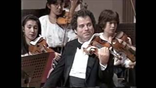 Mozart Violin Concerto No 3 in G major K216 Itzhak Perlman Kazuyoshi Akiyama  Tokyo SO [upl. by Ahsi813]