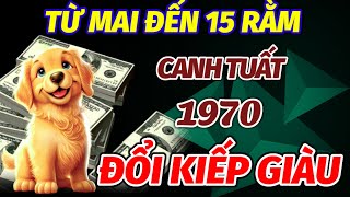 CHẤN ĐỘNG SỰ THẬT TỪ MAI ĐẾN 15 RẰM THÁNG 11 ÂM TUỔI CANH TUẤT 1970 NỔ LỘC LIÊN TIẾP ĐỔI KIẾP GIÀU [upl. by Mauri744]