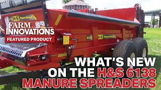 Whats New on the HampS 6138 Manure Spreader [upl. by Dacia910]