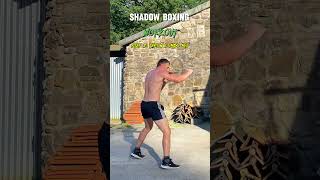 Shadow boxing tips shorts muaythai [upl. by Marigolde]