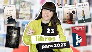 23 libros para 2023 📚  Recomendación de libros TOP [upl. by Atreb]