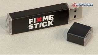 FixMeStick USB virus en malware killer review  HardwareInfo TV Dutch [upl. by Omsare]