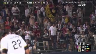 2012 NPB オールスターゲーム 藤川球児 [upl. by Grube]