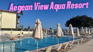 Aegean View Aqua Resort Hotel na Greckiej wyspie Kos [upl. by Eninnej]