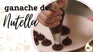 COMO FAZER GANACHE DE NUTELLA  NANI MANTOVANI  ESCOLA ADDOLCIRE [upl. by Asssilem]