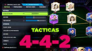 👉¡TACTICAS FIFA 22 442 y 4222 FORMACIONES DESPUÉS del ÚLTIMO PARCHE en FIFA 22🚀 LAS MEJORES [upl. by Scully]