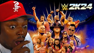 OMG Tray Reacts To WWE2K24 Trailer [upl. by Cutcliffe733]