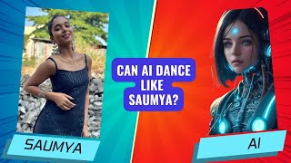 No way Saumya The best AI dance transformation till date😮 saumyakamble371 [upl. by Rauch]