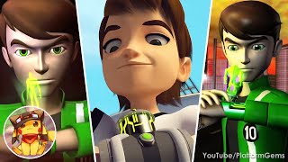 Evolution of Omnitrix Transformations in Ben 10 Games 20072020 [upl. by Euqnomod17]