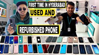 Cashify First Time In Hyderabad  😱🔥  Used and Refurbished Phones  Mushitube lifestyle [upl. by Nitsa]