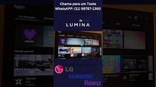 Lumina Player iptv xciptv smarttvlg smarttvsamsung roku [upl. by Acirret205]