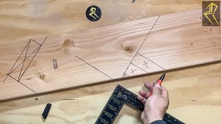 How To Cut Different Overhangs Same Height [upl. by Airetak]