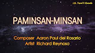 PAMINSANMINSAN  RICHARD REYNOSO Karaoke Version [upl. by Fazeli]