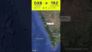 ✈️ 🇦🇪 DUBAI to TIRUCHIRAPPALLI 🇮🇳  DXB to TRZ  Air India  24x7AirTracker ✈️ india [upl. by Kenelm714]