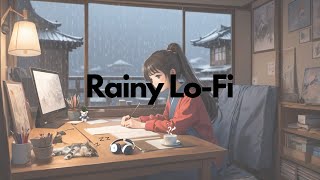 Rainy lofi radio  beats to relaxchill to [upl. by Yerga]