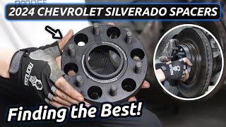 Finding the Best Wheel Spacers for 2024 Chevrolet Silverado  BONOSS OffRoad Accessories [upl. by Aneetsirhc]