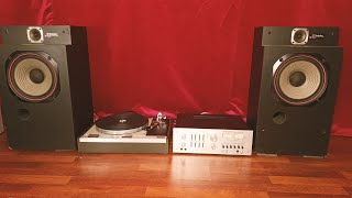 Thorens td 125 × Sme 3009 × Denon dl 103 × scott A436 × Technics sb4500 [upl. by Leahcym]