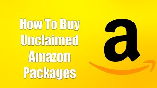 How To Buy Unclaimed Amazon Packages [upl. by Eanrahs26]