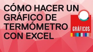 Cómo hacer un gráfico de termómetro para comparar objetivos y valores reales con Excel 2007 y 2010 [upl. by Dugan776]