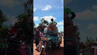 African village market Vogan Togo west Africa 🌍 [upl. by Cerveny]