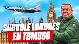 À Bord du TBM 960  Destination Londres ✈ aviation vlog [upl. by Kolk]