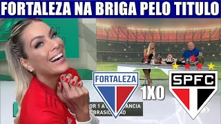 FORTALEZA 1 X 0 SÃO PAULO FC LAION VENCE BONITO E ESTA NA BRIGA PELO TITULO BRASILEIRO fortalezaec [upl. by Sanfourd]