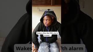 POV different people waking up in the morning😅shorts comedy relatable skits funny [upl. by Otrevire]