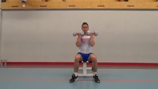 Exercices de musculation pour les deltoïdes [upl. by Gigi]