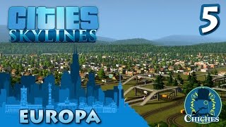 Cities Skylines  Europa  Reubicación Industrial 5 en español [upl. by Latrina]