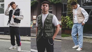 How To Style Tactical Vests  Mens Fashion Lookbook [upl. by Viddah359]