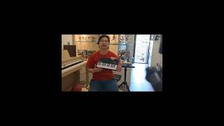 AKAI MPK MINI PLAY MK 3  UNBOXING  REVIEW  MIDI KEYBOARD PORTABLE [upl. by Yhprum]