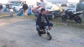 Moto GP Camping  Mini Pocket Bike amp Batman 2015 [upl. by Noraf]