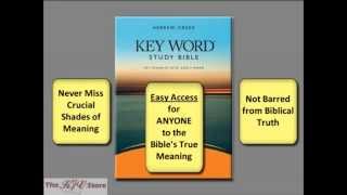 KJV Hebrew Greek Keyword Study Bible [upl. by Ainoet]